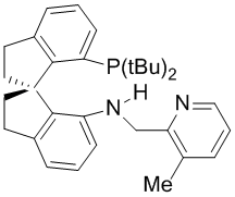 (S)-(-)-7-Bis(3,5-di-t-butylphenyl)phosphino-7'-[(3-methylpyridine-2-ylmethyl)amino]-2,2',3,3'-tetrahydro-1,1'-spirobiindane, min. 98% (>99% ee) (S)-DTB-SpiroPAP-3-Me