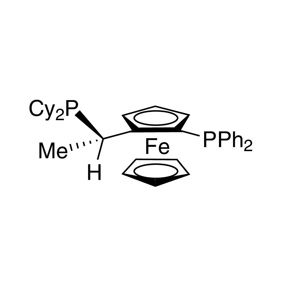 (S)-(+)-1-[(R)-2-(Diphenylphosphino)ferrocenyl]ethyldicyclohexylphosphine ethanol adduct, min. 97% (S)-(R)-JOSIPHOS