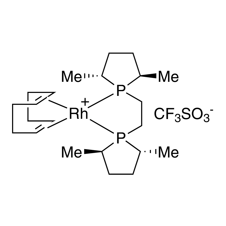 1,2-Bis((2R,5R)-2,5-dimethylphospholano)ethane(cyclooctadiene)rhodium(I) trifluoromethanesulfonate