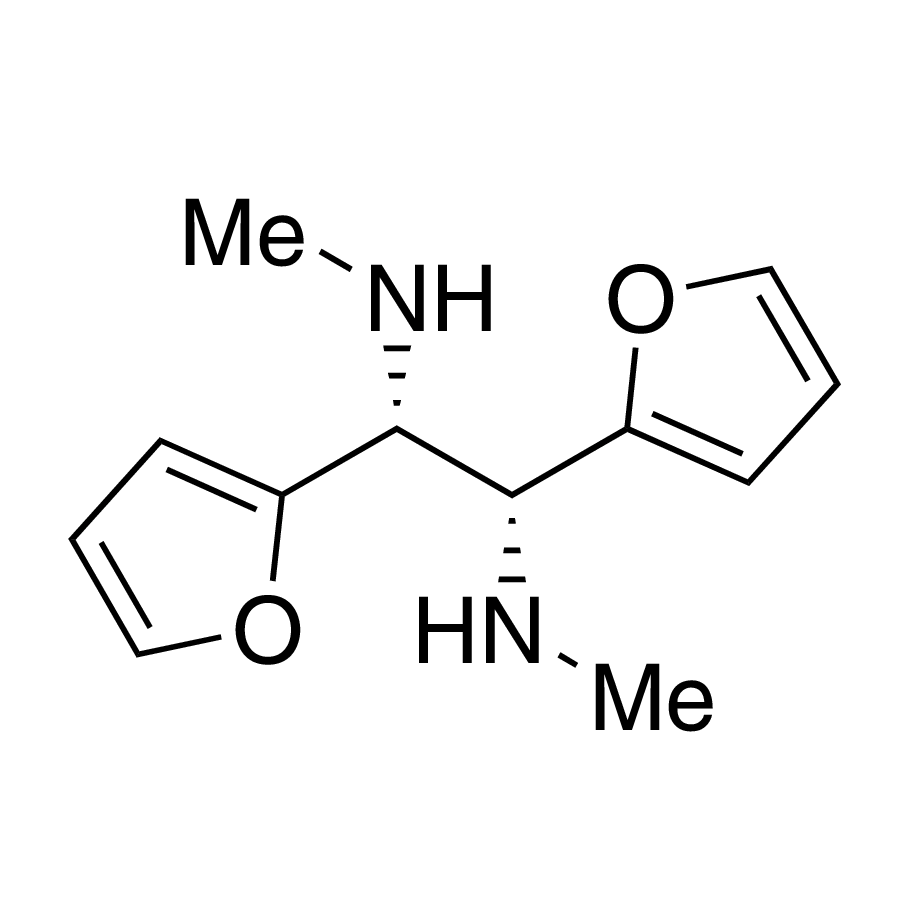 (1R,2R)-1,2-di(furan-2-yl)-N1,N2-dimethylethane-1,2-diamine, min. 97% (>99% ee)