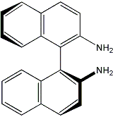 (S)-(-)-2,2'-Diamino-1,1'-binaphthyl, 99%