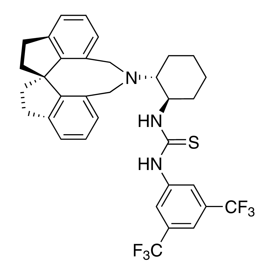 N-[3,5-Bis(trifluoromethyl)phenyl]-N'-[(1R,2R)-2-[(11bR)-4,5,6,7-tetrahydro-11H-diindeno[7,1-cd:1',7'-ef]azocin-12(13H)-yl]cyclohexyl]thiourea, min. 95%