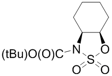 (S,R)-Hexahydro-3H-1,2,3-benzoxathiazole-2,2-dioxide-3-carboxylic acid t-butyl ester, min. 97%