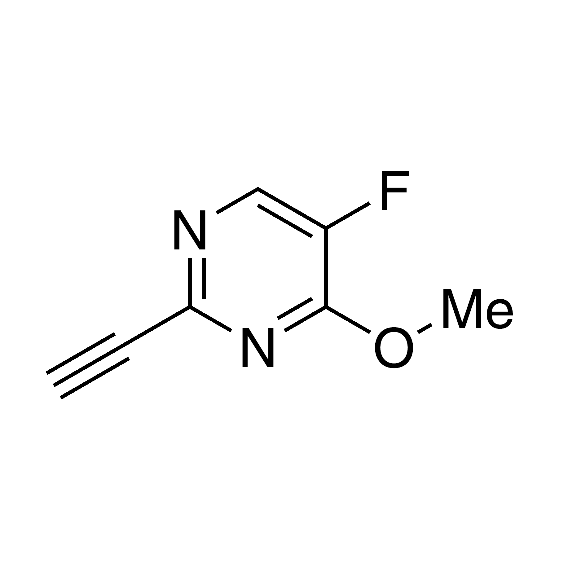 2-Ethynyl-5-fluoro-4-methoxypyrimidine, 95%
