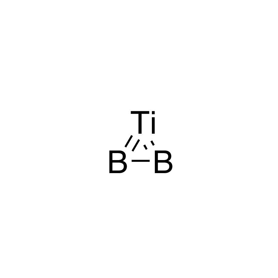 Titanium boride, hexagonal crystalline solid, 0.7-10.0 microns, 99%