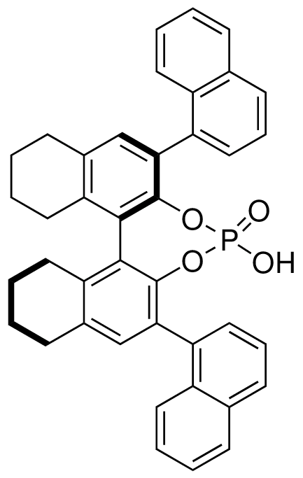 (11bR)-8,9,10,11,12,13,14,15-Octahydro-4-hydroxy-2,6-di-1-naphthalenyl-4-oxide-dinaphtho[2,1-d:1',2'-f][1,3,2]dioxaphosphepin, 95%, (98.5% ee)