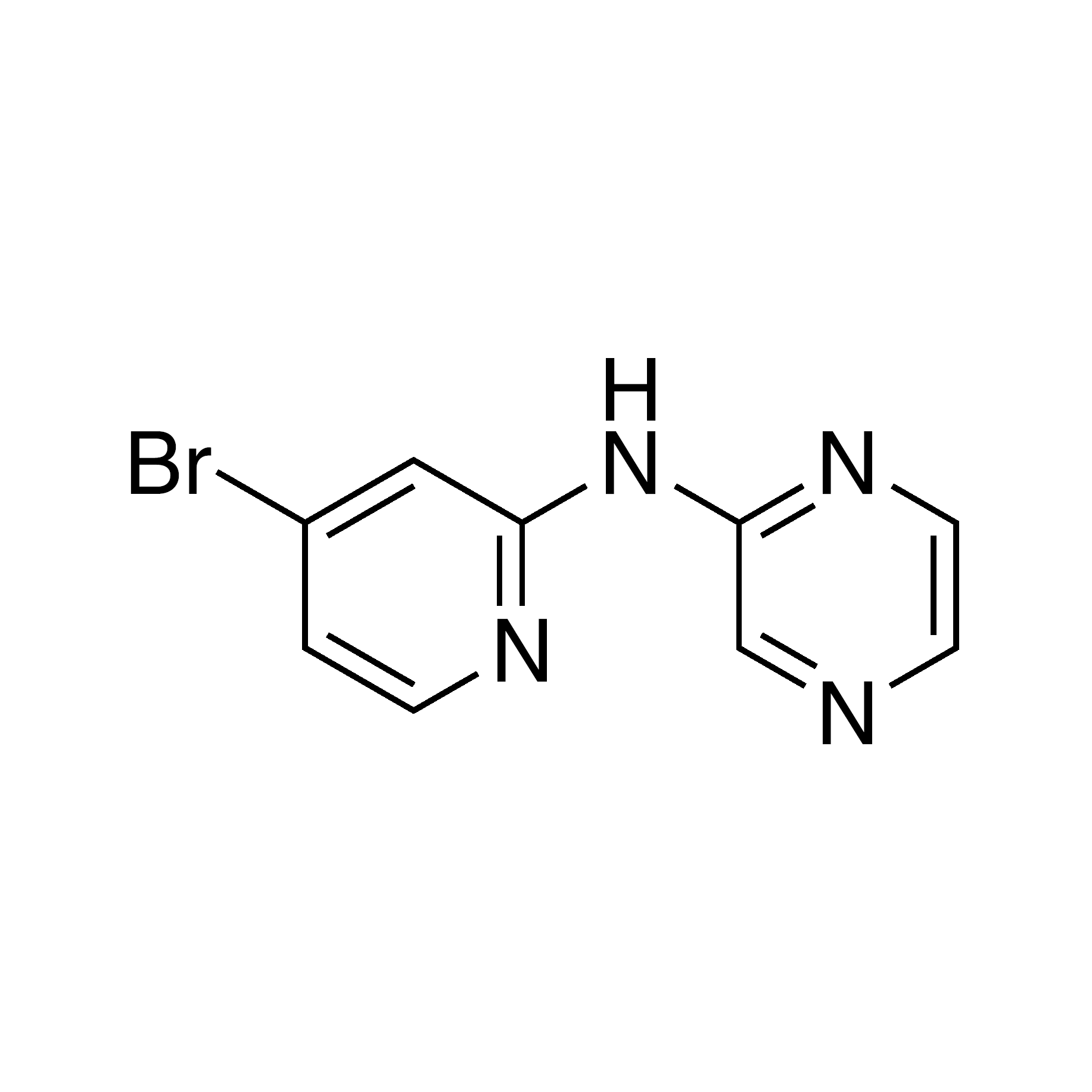 (4-Bromo-pyridin-2-yl)-pyrazin-2-yl-amine, 95%