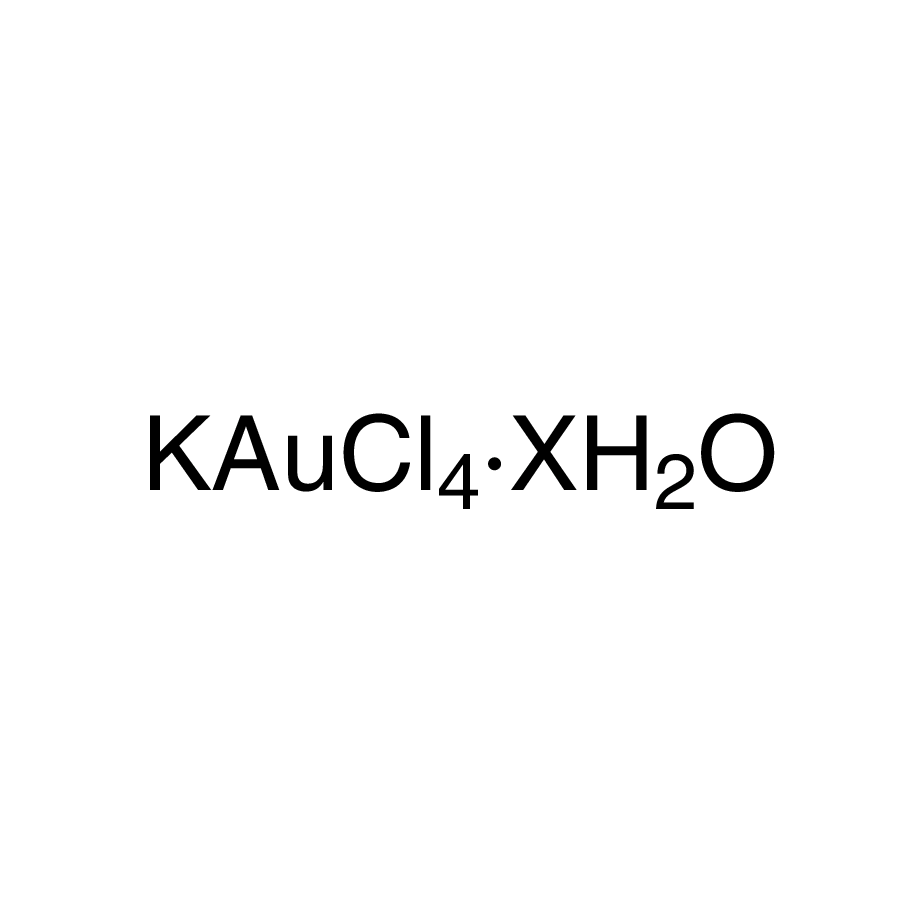 Potassium tetrachloroaurate(III) hydrate (99.99%-Au) (51%-Au) PURATREM