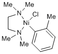 Chloro(2-methylphenyl)(N,N,N',N'-tetramethyl-1,2-ethylenediamine)nickel(II), 99% (contains about 10% o-chlorotoluene) NiCl(o-tolyl)(TMEDA)