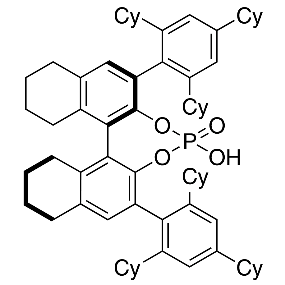 (11bR)-8,9,10,11,12,13,14,15-Octahydro-4-hydroxy-2,6-bis(2,4,6-tricyclohexylphenyl)-4-oxide-dinaphtho[2,1-d:1',2'-f][1,3,2]dioxaphosphepin, min. 98%