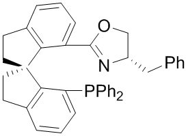 (R)-(+)-7-[4(S)-(Benzyl)oxazol-2-yl]-7'-diphenylphosphino-2,2’,3,3’-tetrahydro-1,1’-spirobiindane, min. 97%  (Ra,S)-Ph-Bn-SIPHOX