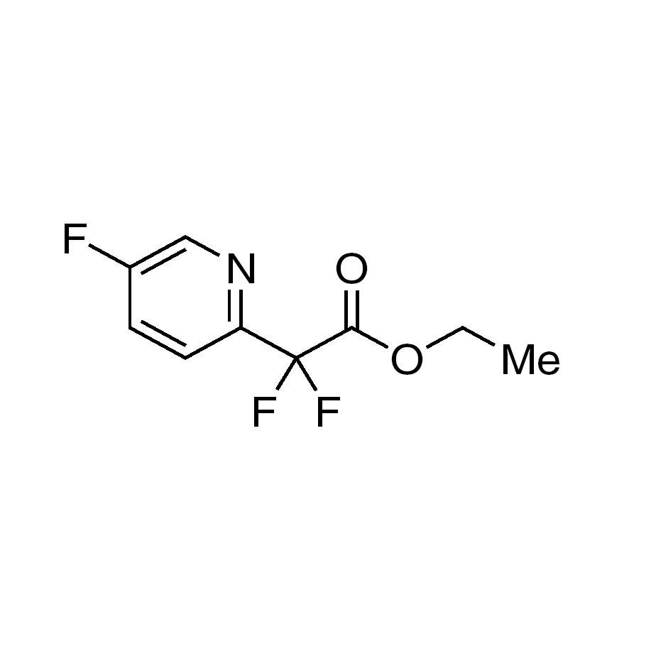 Ethyl 2,2-difluoro-2-(5-fluoropyridin-2-yl)acetate, 95%