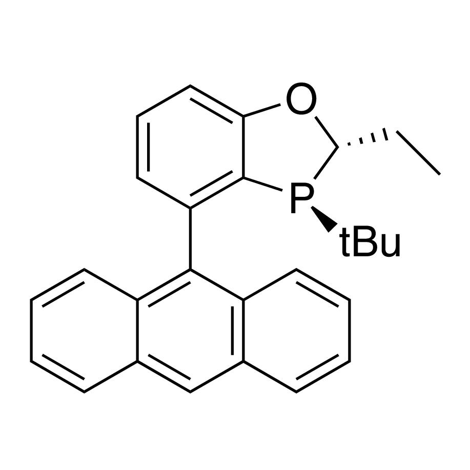 (2S,3S)-4-(Anthracen-9-yl)-3-(tert-butyl)-2-ethyl-2,3-dihydrobenzo[d][1,3]oxaphosphole, 97% (>99% ee)