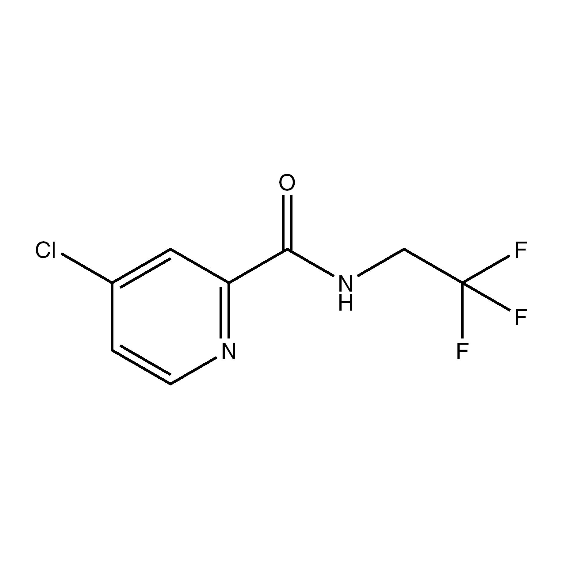 4-Chloro-pyridine-2-carboxylic acid (2,2,2-trifluoro-ethyl)-amide, 95%