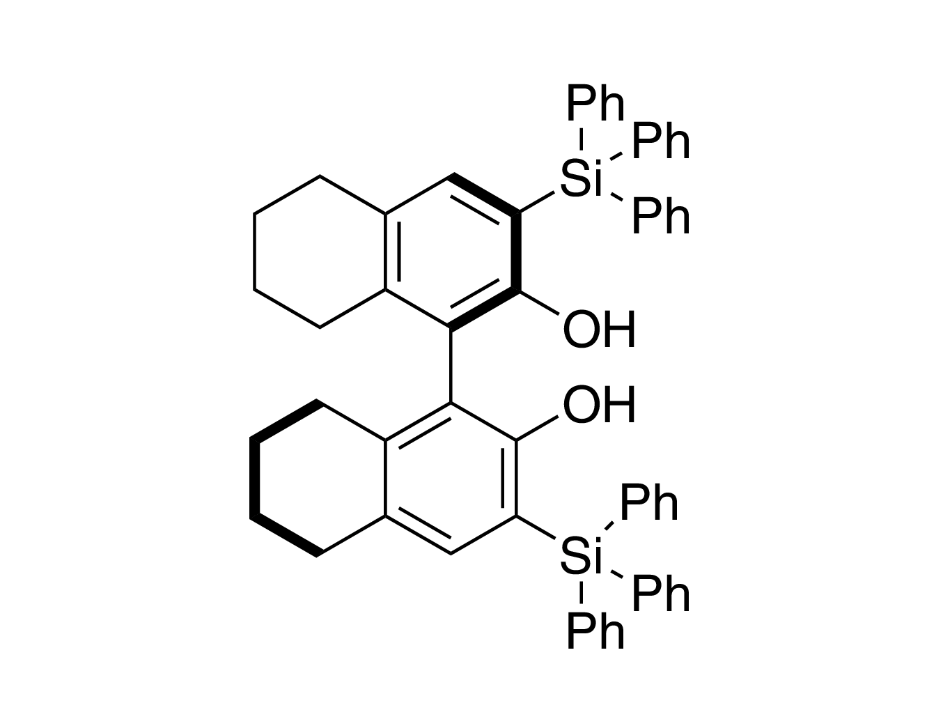 (R)-3,3'-Bis(triphenylsilyl)-5,5',6,6',7,7',8,8'-octahydro-1,1'-bi-2,2'-naphthol, 98% (99% ee)