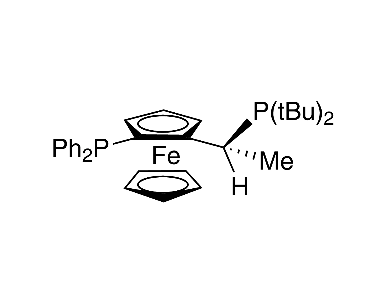 (R)-(-)-1-[(S)-2-(Diphenyl­phosphino)ferrocenyl]ethyldi-t-butylphosphine, min. 97%