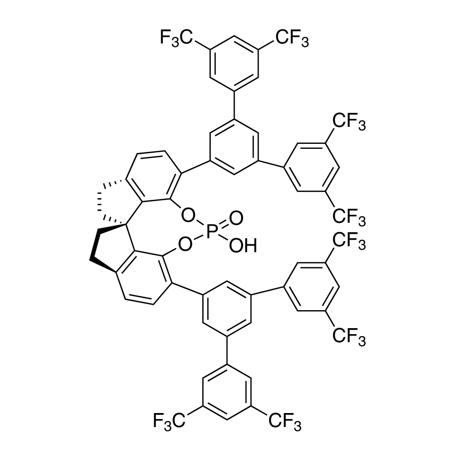 (11aS)-3,7-Bis[3,5-bis[3,5-bis(trifluoromethyl)phenyl]phenyl]-10,11,12,13-tetrahydro-5-hydroxy-diindeno[7,1-de:1',7'-fg][1,3,2]dioxaphosphocin, 98%, (99% ee)