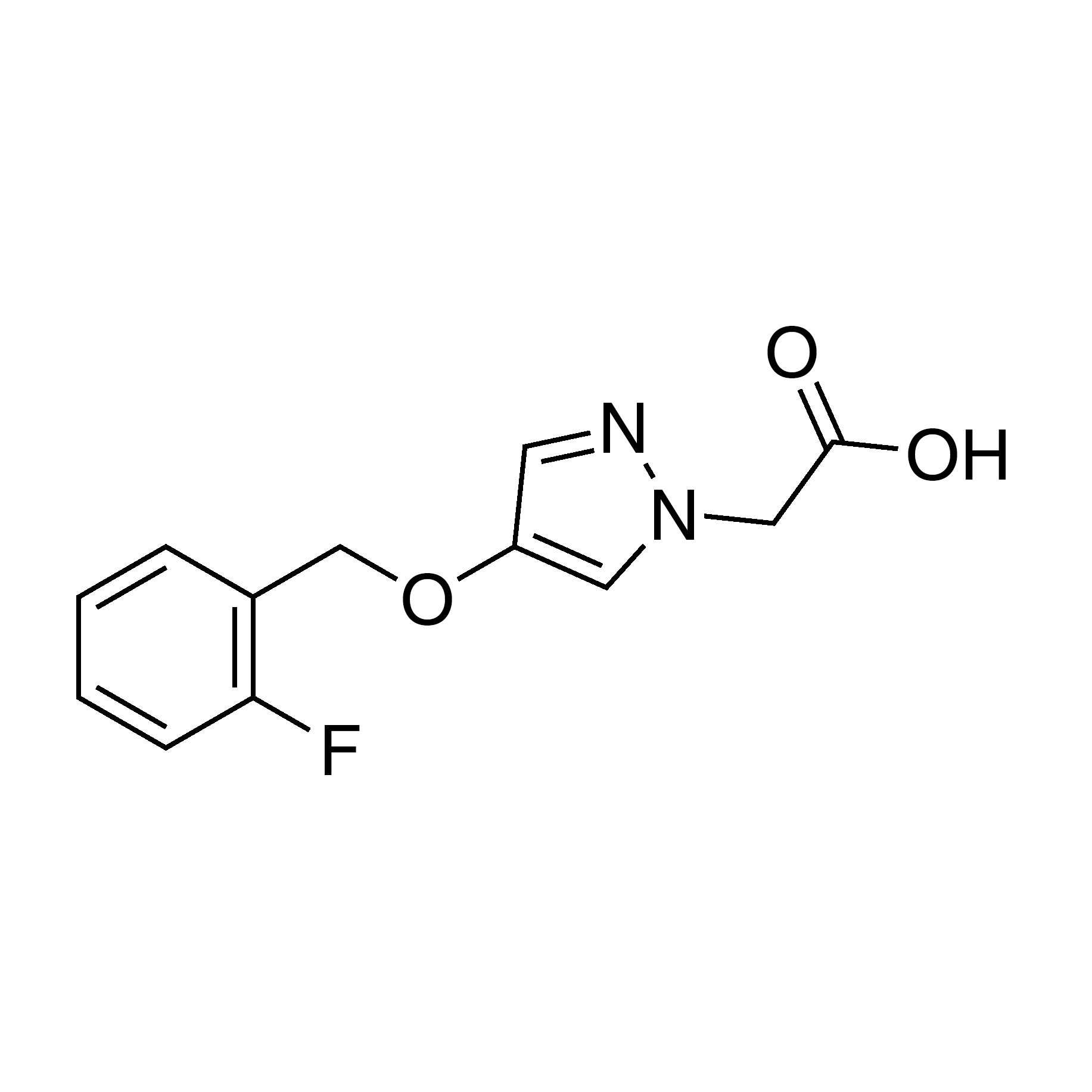 [4-(2-Fluoro-benzyloxy)-pyrazol-1-yl]-acetic acid, 95%