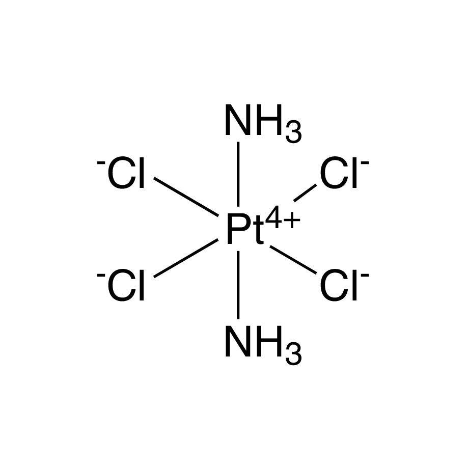 trans-Tetrachlorodiammine platinum(IV), 98%