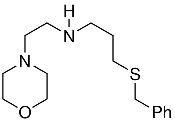 3-(Benzylthio)-N-(2-morpholinoethyl)propan-1-amine