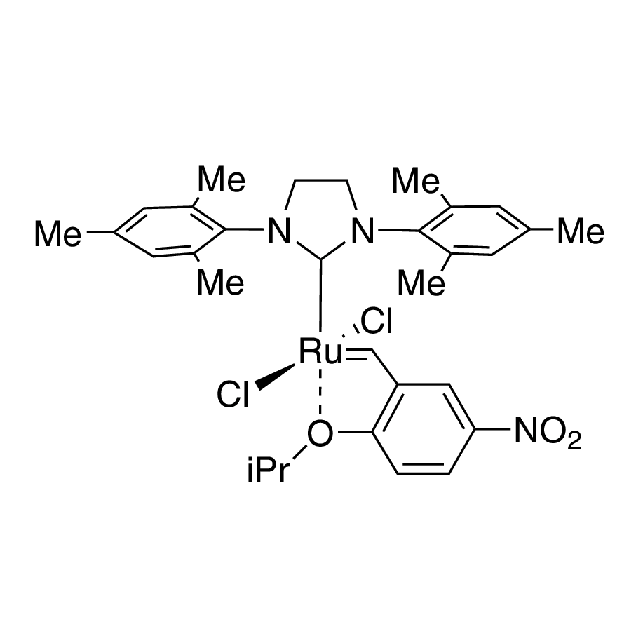 [1,3-Bis(2,4,6-trimethylphenylimidazolidin-2-ylidene)]-(2-i-propoxy-5-nitrobenzylidene)ruthenium(II) dichloride nitro-Grela