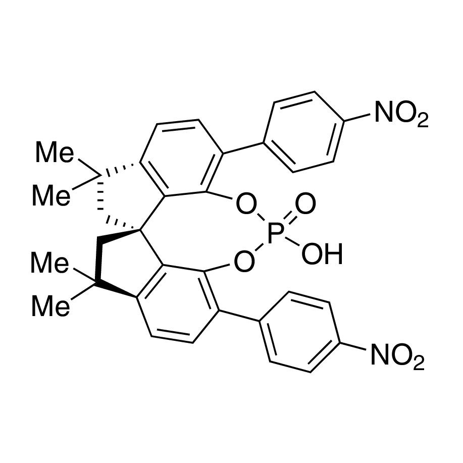 (11aS)-3,7-Bis(4-nitrophenyl)-10,11,12,13-tetrahydro-10,10,13,13-tetramethyl-5-hydroxy-5-oxide-diindeno[7,1-de:1',7'-fg][1,3,2]dioxaphosphocin, 95%, (99% ee)