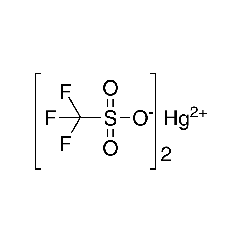 Mercury(II) trifluoromethanesulfonate, 98% (Mercury triflate)