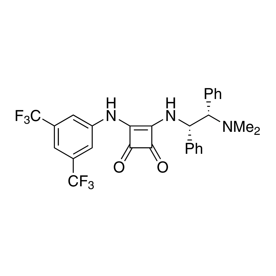3-[[3,5-Bis(trifluoromethyl)phenyl]amino]-4-[[(1S,2S)-2-(dimethylamino)-1,2-diphenylethyl]amino]-3-cyclobutene-1,2-dione, 98%, (99% ee)