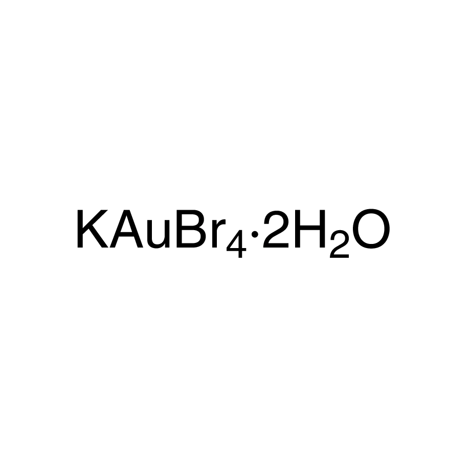 Potassium tetrabromoaurate(III) dihydrate, 99%