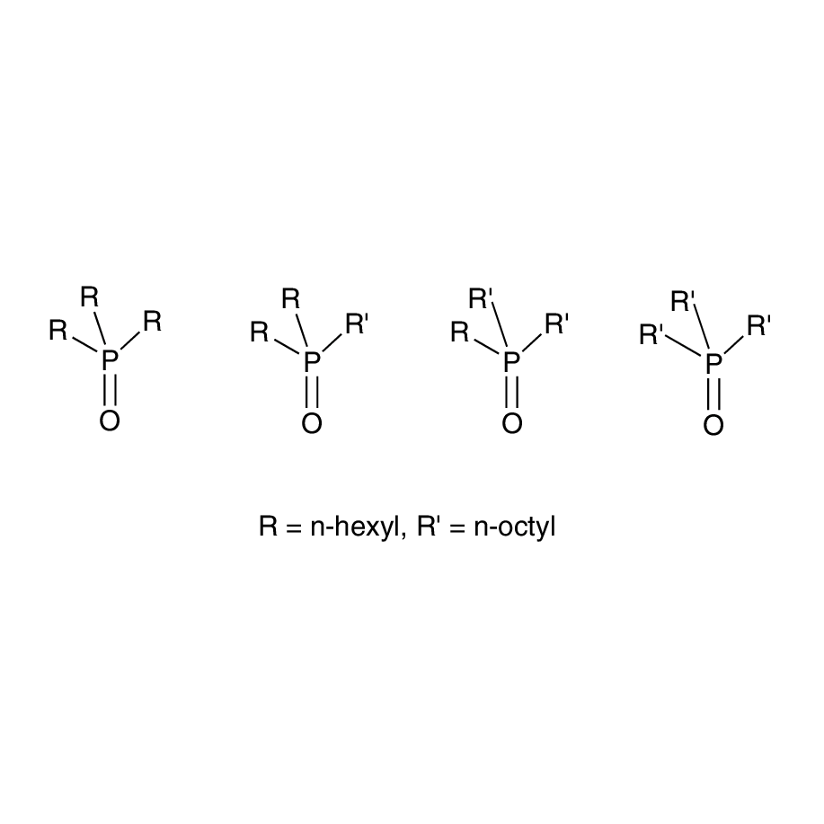 Tri-n-hexylphosphine oxide/tri-n-octylphosphine oxide, min. 92% [mixture R3P(O), R2R'P(O), RR'2P(O), R'3P(O)]