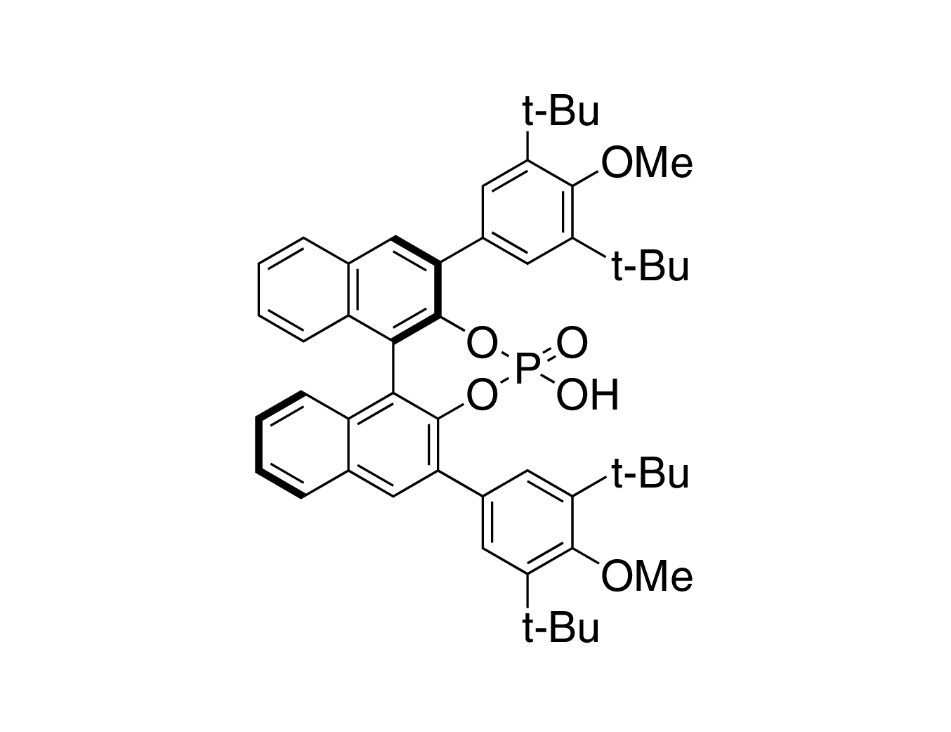 (11bR)-2,6-Bis[3,5-bis(1,1-dimethylethyl)-4-methoxyphenyl]-4-hydroxy-4-oxide-dinaphtho[2,1-d:1',2'-f][1,3,2]dioxaphosphepin, 98% (99% ee)