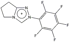 6,7-Dihydro-2-pentafluorophenyl-5H-pyrrolo[2,1-c]-1,2,4-triazolium tetrafluoroborate, min. 98%