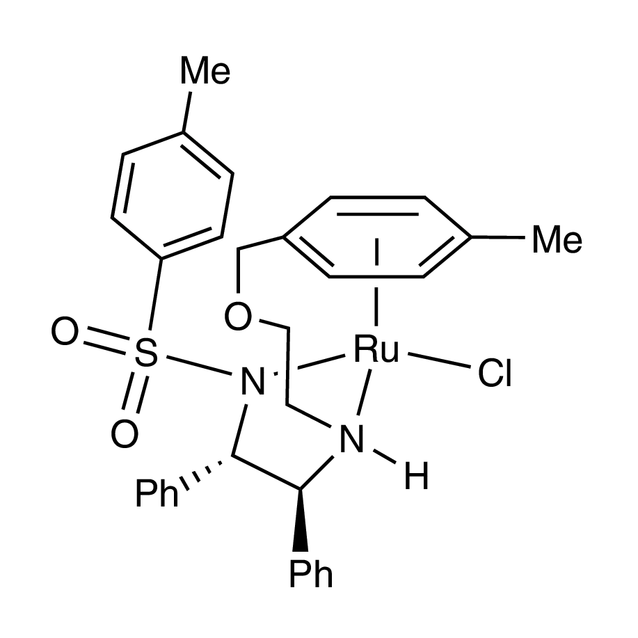 N-[(1S,2S)-1,2-Diphenyl-2-(2-(4-methylbenzyloxy)ethylamino)-ethyl]-4-methylbenzene sulfonamide(chloro)ruthenium(II) (S,S)-Ts-DENEB®