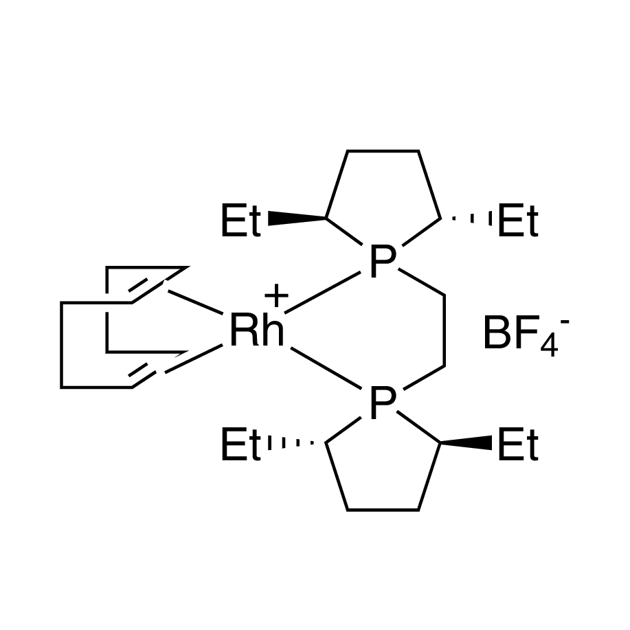 1,2-Bis((2S,5S)-2,5-diethylphospholano)ethane(cyclooctadiene)rhodium(I) tetrafluoroborate