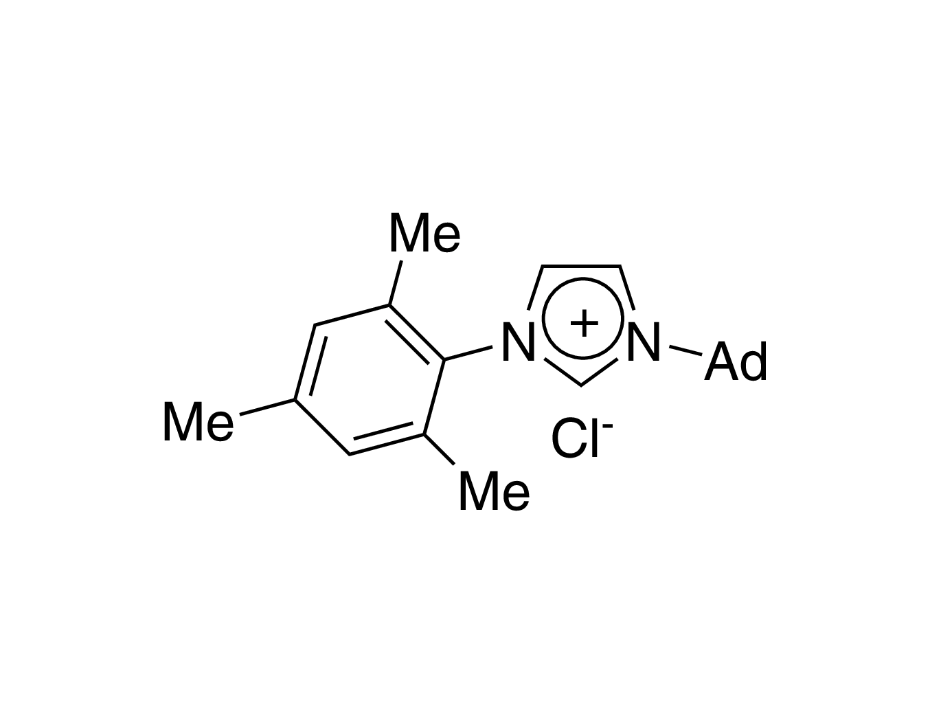 1-(2,4,6-Trimethylphenyl)-3-(adamantyl)imidazolium chloride, min. 97%