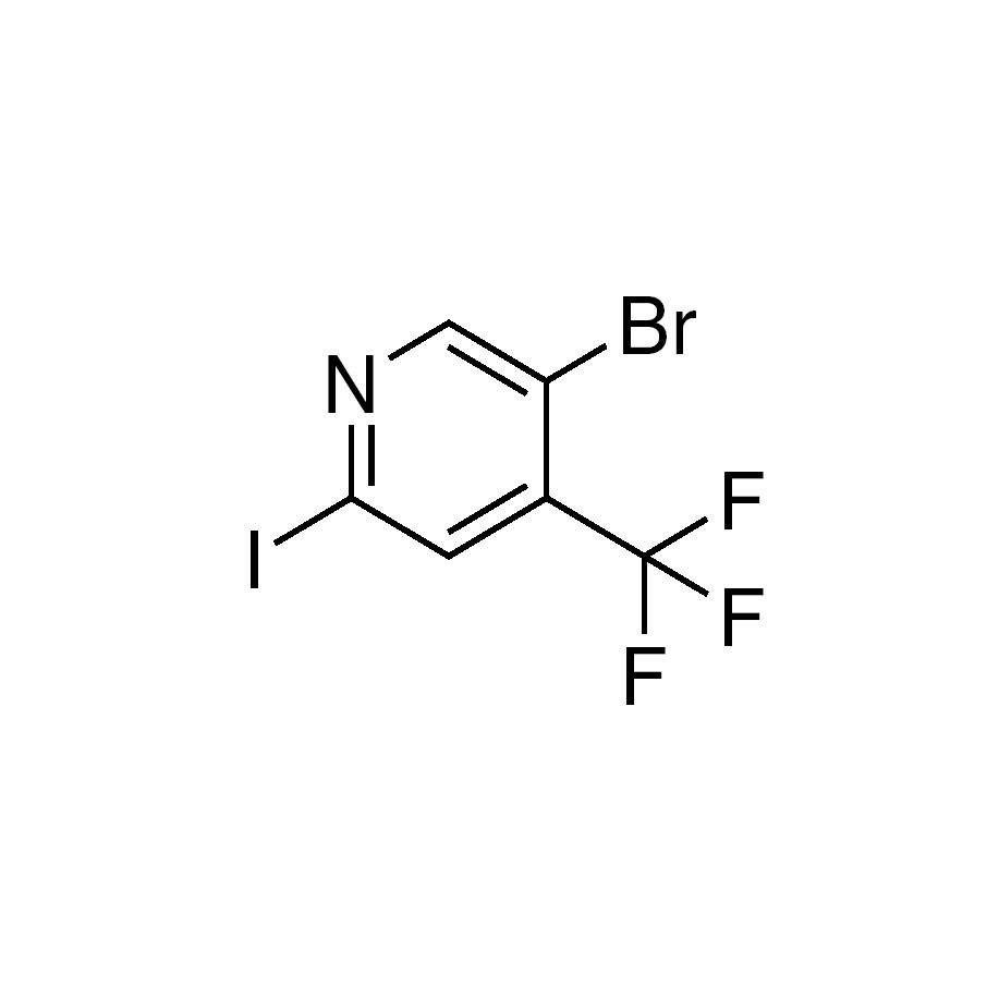 5-Bromo-2-iodo-4-(trifluoromethyl)pyridine, 95%