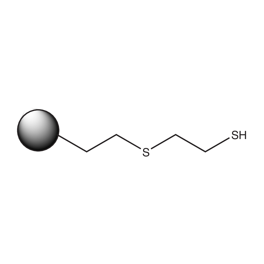2-Mercaptoethyl ethyl sulfide Silica (PhosphonicS SEM26)