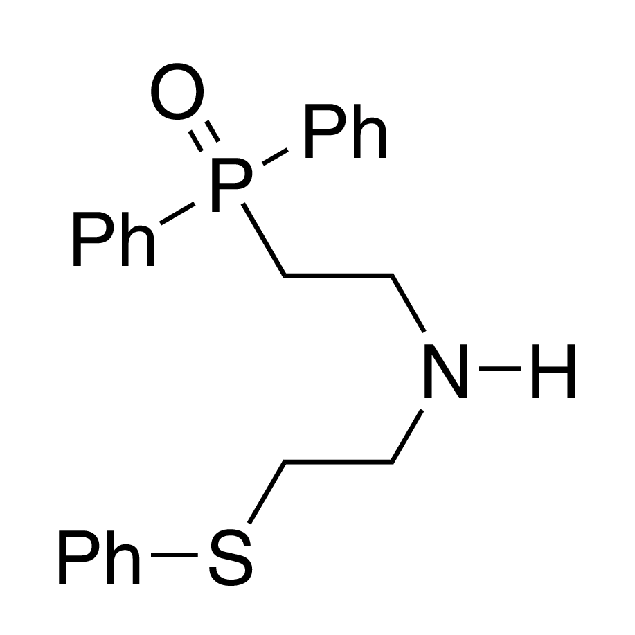 N-[2-(Diphenylphosphinyl)ethyl]-2-(phenylthio)-ethanamine