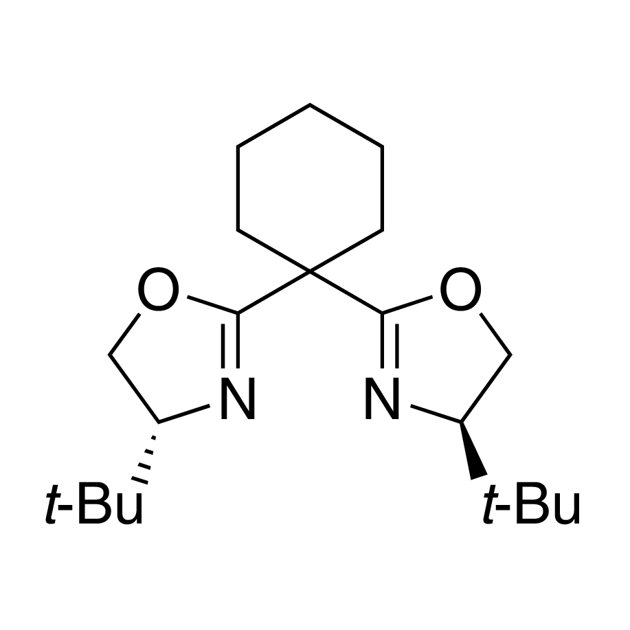 (4R,4'R)-2,2'-Cyclohexylidenebis[4-tert-butyl-4,5-dihydrooxazole], 98%, (99% ee)