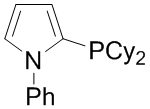 N-Phenyl-2-(dicyclohexyl­phosphino)pyrrole, 90% [cataCXium® PCy]