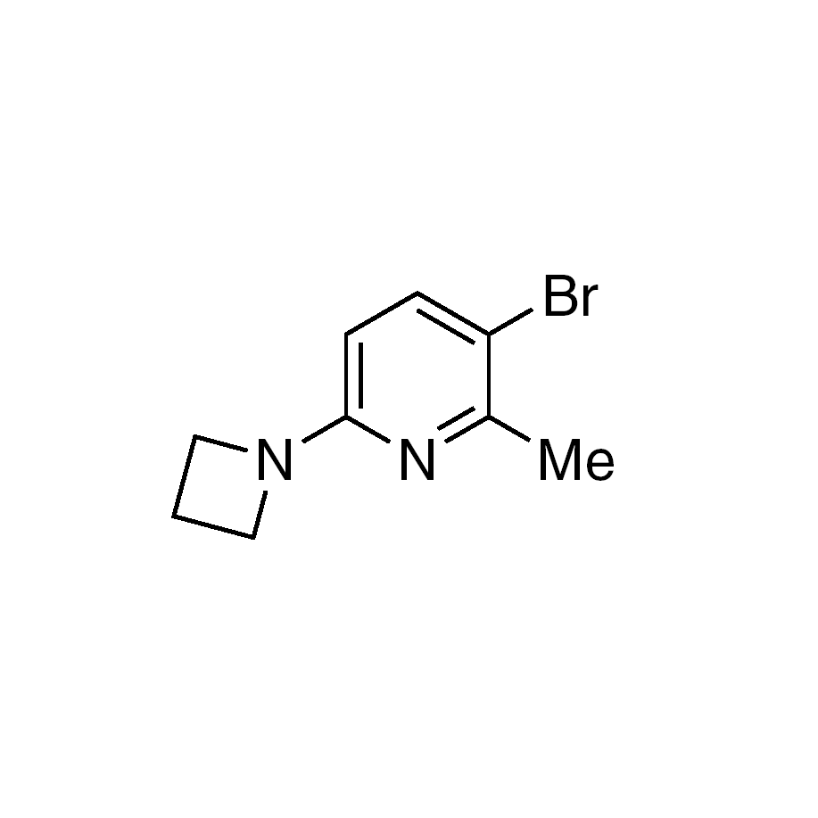 6-(Azetidin-1-yl)-3-bromo-2-methylpyridine, 95%
