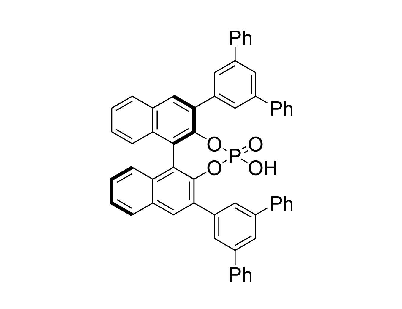 (11bR)-4-Hydroxy-2,6-bis([1,1':3',1''-terphenyl]-5'-yl)-4-oxide-dinaphtho[2,1-d:1',2'-f][1,3,2]dioxaphosphepin, 98% (99% ee)