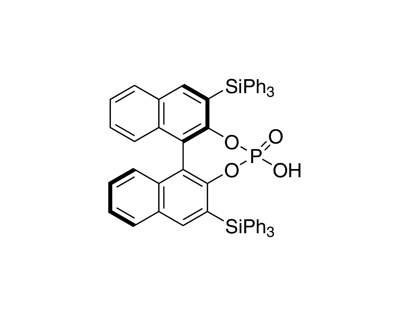 (R)-(-)-3,3'-Bis(triphenylsilyl)-1,1'-binaphthyl-2,2'-diyl hydrogen phosphate, min. 98% [(R)-TiPSY]