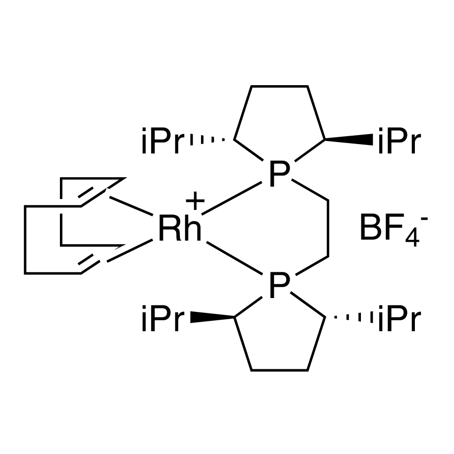 1,2-Bis((2S,5S)-2,5-di-i-propylphospholano)ethane(cyclooctadiene)rhodium(I) tetrafluoroborate