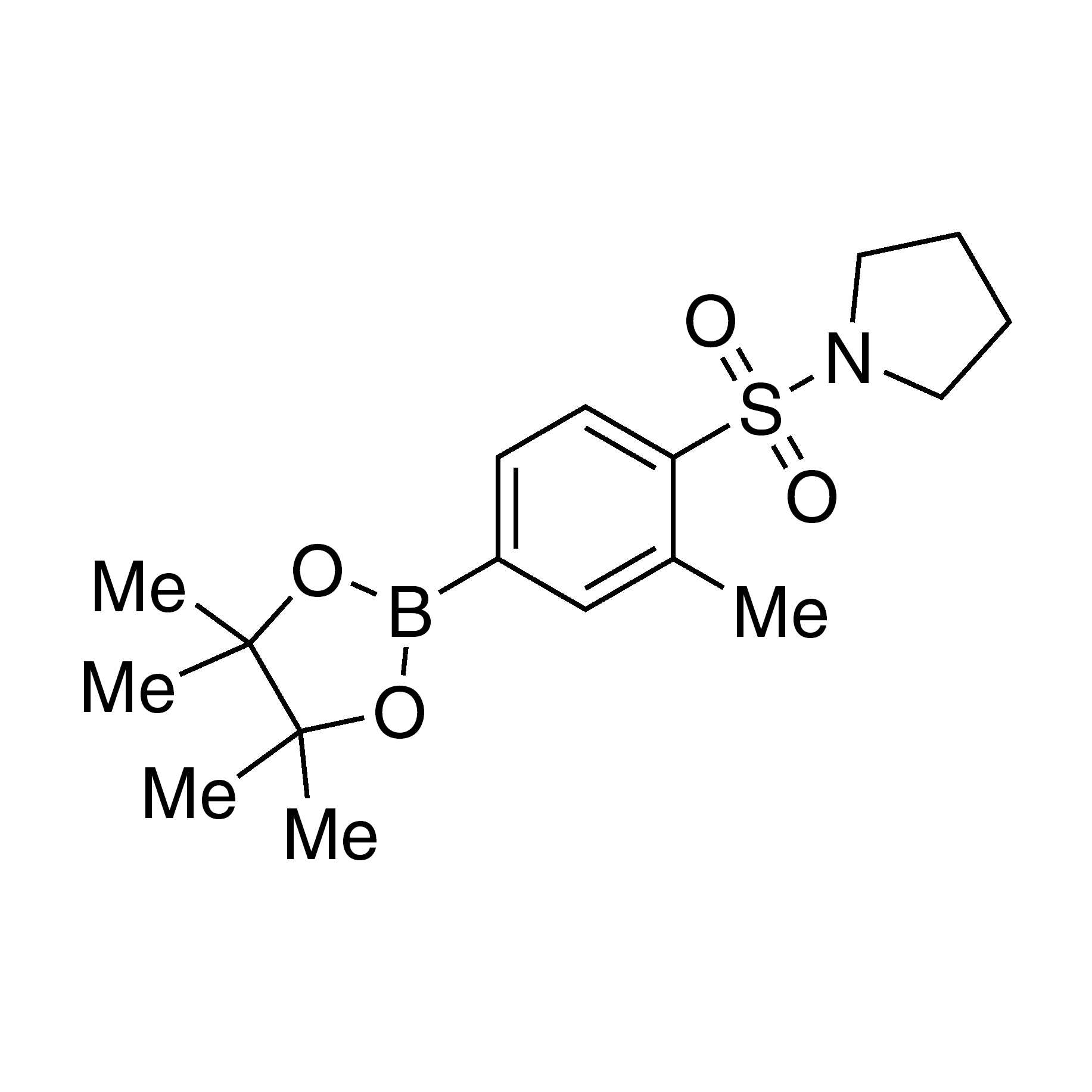 1-[2-Methyl-4-(4,4,5,5-tetramethyl-[1,3,2]dioxaborolan-2-yl)-benzenesulfonyl]-pyrrolidine, 95%