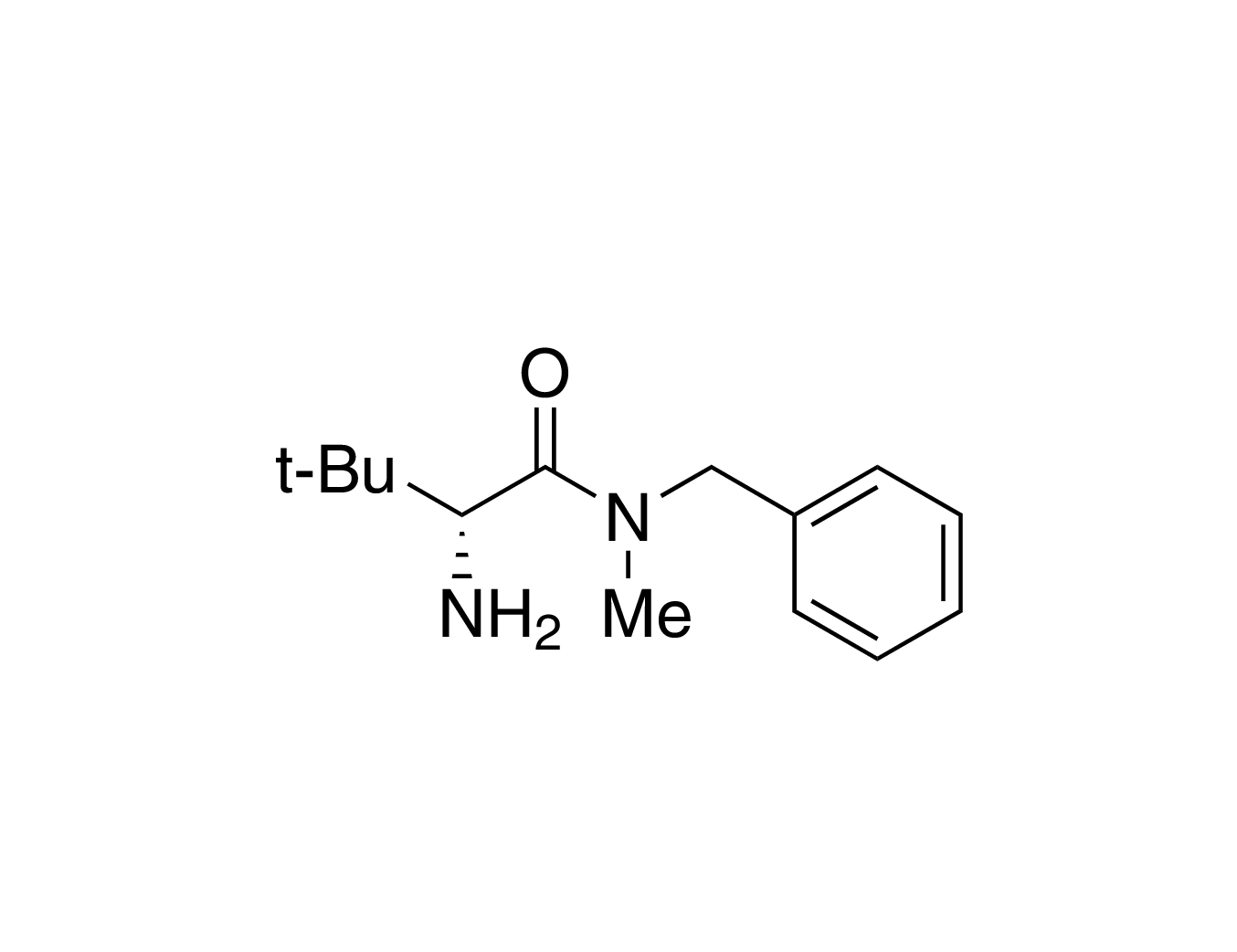 (2R)-2-Amino-N,3,3-trimethyl-N-(phenylmethyl)butanamide, 98%, (99% ee)