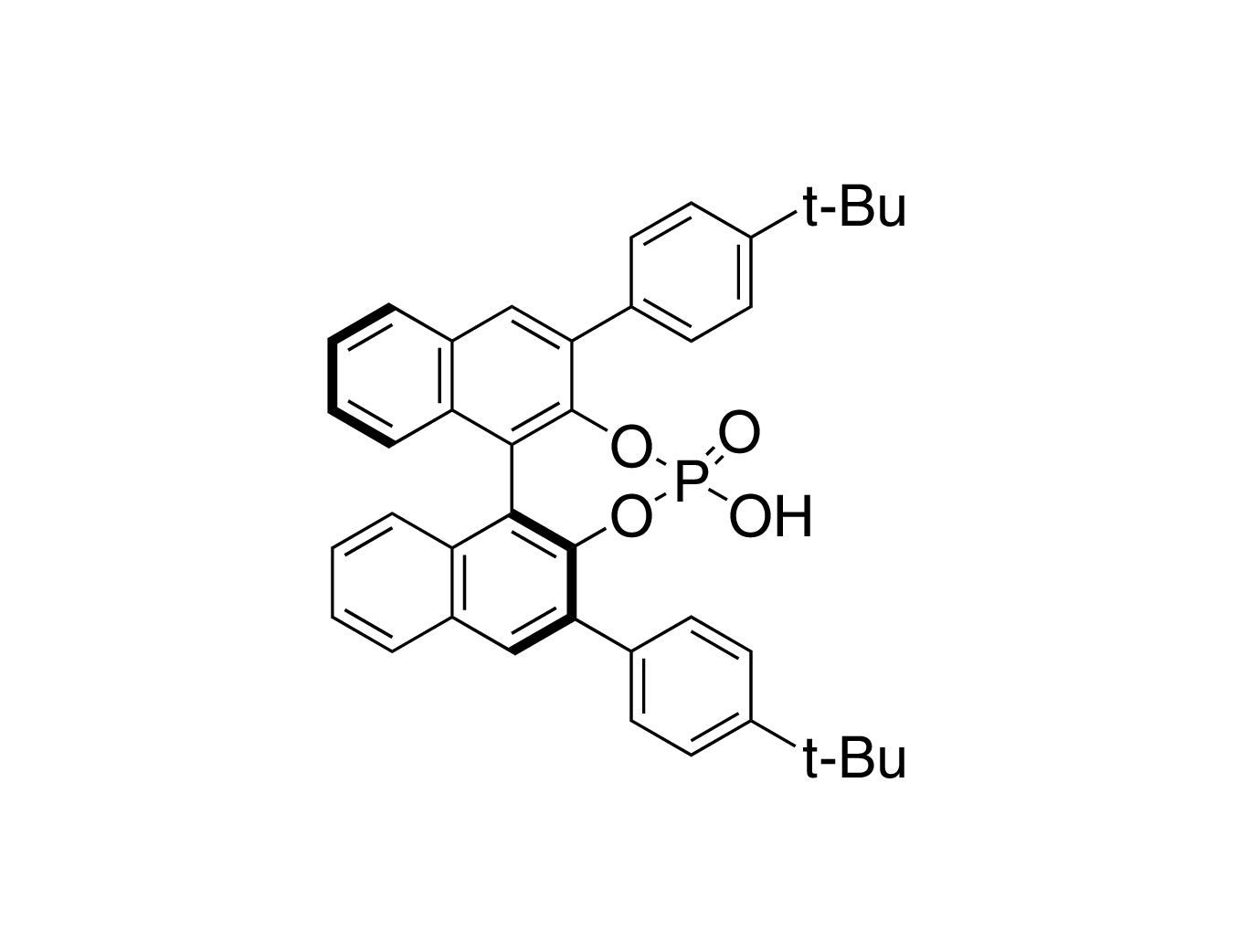 (11bS)-2,6-Bis[4-(1,1-dimethylethyl)phenyl]-4-hydroxy-4-oxide-dinaphtho[2,1-d:1',2'-f][1,3,2]dioxaphosphepin, 98%, (99% ee)