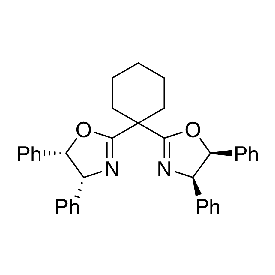 (4R,4'R,5S,5'S)-2,2'-Cyclohexylidenebis[4,5-dihydro-4,5-diphenyloxazole], 98%, (99% ee)