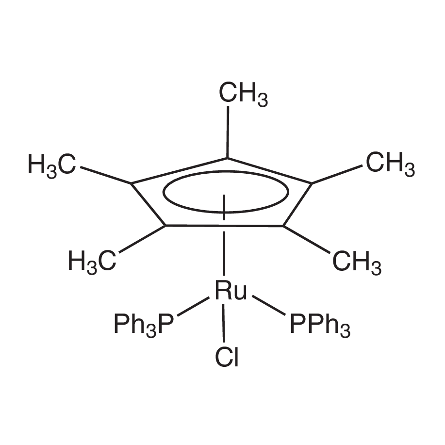 Chloro(pentamethylcyclopentadienyl)bis(triphenylphosphine)ruthenium(II), 99%