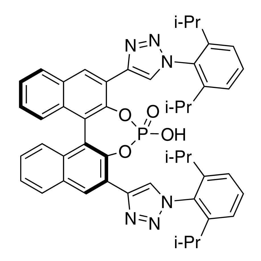 (11bS)-2,6-Bis(1-(2,6-diisopropylphenyl)-1H-1,2,3-triazol-4-yl)-4-hydroxydinaphtho[2,1-d:1',2'-f][1,3,2]dioxaphosphepine 4-oxide, min. 98%